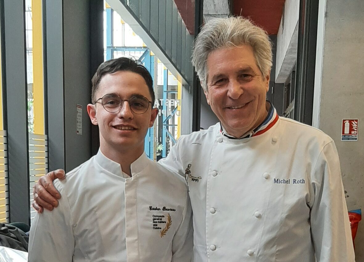 Esteban Pouvreau et Michel Roth